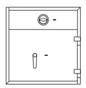 Sejf depozytowy DSC 65 Klasa I - zdjęcie 2 | Sklepsejfy.pl