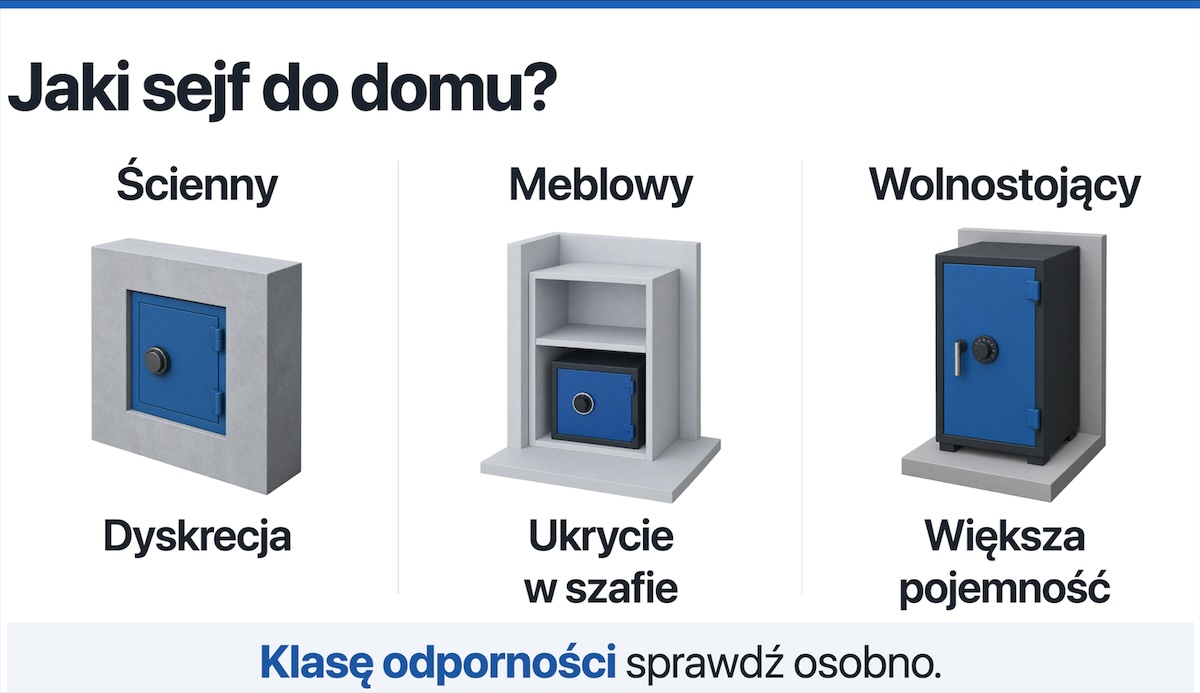 Jaki sejf do domu wybrać?